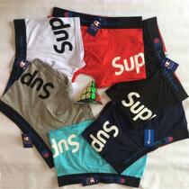 2021 new personality foreign style comfortable underwear mens boxer cotton boxer pants comfortable breathable mens pants fashion