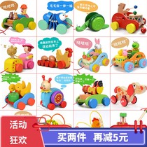Douyin dragging rope small snail toy traction creeping cable dragging baby reptile electric toy