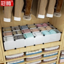 Wardrobes storage artifact cabinet split clothes multi-layer finishing rack space Master storage cabinet saving space