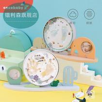  Newborn baby hand mask Full moon 100-day-old hand and foot prints Footprints Baby fetal hair souvenirs diy custom printing mud