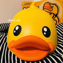 Little yellow duck childrens helmet baby riding wheel scooter balance car electric bicycle sports anti-fall helmet