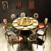 Hotel Dining Room Table Large Round Table Box Dining Room Restaurant Restaurant Hotel Round Table Music Dining Bar Nightclub Barbecue