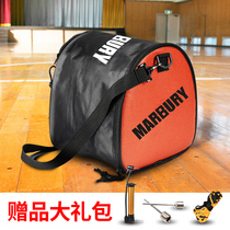 One-shoulder basketball bag bag training sports backpack diagonally across men's and women's adult children's foot volleyball PU bag net bag