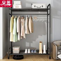 Metal shelf wardrobe all steel frame thickness simple wardrobe rental housing economy 2022 new solid