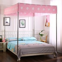 Mosquito net dustproof top cloth single sale summer shading can be hung fan dormitory household dustproof encrypted bed curtain dustproof top home
