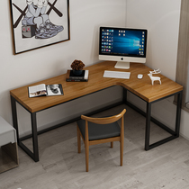 Solid Wood L-shaped corner desk corner computer desktop home desk bedroom corner Workbench home desk
