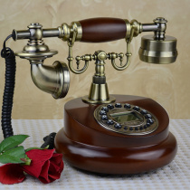 Telephone landline retro telephone handset pendulum ornaments old fashion antique fixed landline creative wireless card card