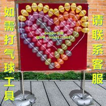 Square Balloon Stall Guns Park Temple Fair Night Market Stall Shooting Balloon Target Dart Board Dart Board Equipment