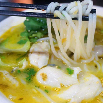 The Water family Ma Cheng fish noodles specialties handmade fish noodles the river fish hot pot ingredients fish noodles farmers handmade
