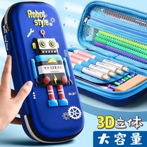 ⭐Childrens pen bag large capacity Primary School students pencil case multifunctional stationery box kindergarten boys 2020 New