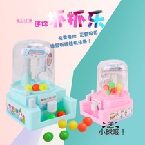 New toy mini scratching doll machine clip candy machine table game scratching music girl toy