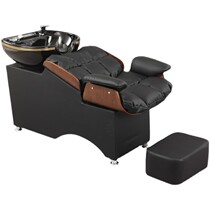 Net red high-end barber shop washing bed head massage semi-lying beauty salon hair salon special factory direct sales