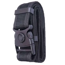 Preparation of outer belt Black outdoor security special service training woven nylon outer belt ABCD extended and thickened