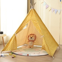 Childrens outdoor triangle tent game House baby painting graffiti DIY photo trail Indian activity picnic