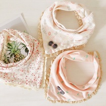 Spring Autumn Saliva Baby Girl Princess Extra-mouth Kid Hood Toddler Scarf Woman Newborn Cute Neck Circumference Child