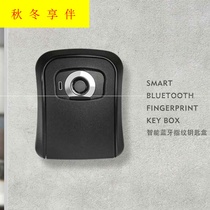 Anti-theft decoration Cats Eye code lock remote fingerprint gate storage box B & B stay key box wall-mounted password