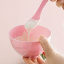 Spa skin irrigation tool tone mask bowl and brush set plus silicone small bowl mix spoon beauty salon special supplies