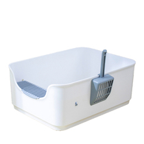 Cat litter Basin semi-enclosed oversized odor-proof sand splashing open cat sand basin kitten cat toilet excreta Basin