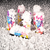 Snowflake spray color spray supplies props Christmas snow spray party bottle props party simulation foam snow snow