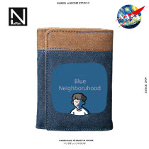 Day Department Short Leather Wallet for men College students Canvas Cartoon Flood Card High School Thin zero-wallet Guys Little crowdcard bag