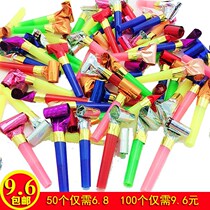 Dragon blowing creative childrens party whistle birthday gift whistle horn blowing long nose small toy