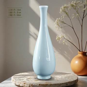 中国 青釉 青瓷 花瓶 瓶 青磁 花器 瓷器 花 青釉瓷瓶-青釉瓷瓶促销价格、青釉瓷瓶品牌- 淘宝