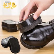 (Multiple package options) shoe polish shoes maintenance brightening artifact double-sided sponge shoes colorless shoe wax shoe polish brush
