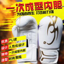 Adult men's and women's full finger gloves professional Sanda Muay Thai fighting training sandbag gloves
