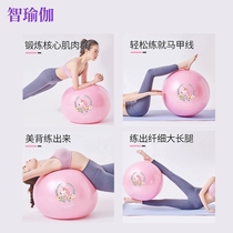 (Can bear 500kg) Zhiyu yoga ball thick explosion-proof fitness ball pregnant women midwifery ball children balance ball