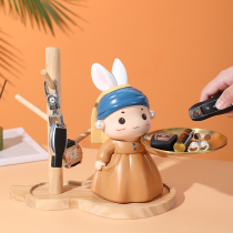 Living room Xuanguan entrance to the family key containing Shoes Cabinet Tea Table Trays Office Book Desktop Modern Brief Light Extravaganza