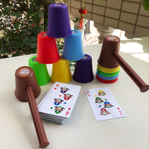 Childrens hamster toy training color cognition mathematics parent-child interactive puzzle game boys and girls 1-2 people