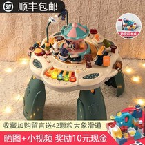 Childrens multi-functional learning table early education game table puzzle baby toy table toddler Baby 2 male 1-3 years old
