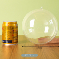 Jakbian Ball Transparent Ball Hollow Ball Spring Hitch Shop Placement Kindergarten Trim Pendant Ball DIY Creative Round Ball