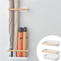 Umbrella storage rack hanging wall frame magnet living room door rear home simple creative hanging umbrella frame