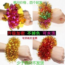 Ring finger flower aerobics 61 wrist flower bracelet female wedding dance with sisters pull girlfriends headdress children