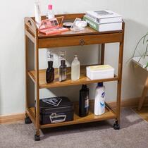 Beauty salon trolley wood beauty salon multifunctional tool car high-end beauty salon gallery tattoo small push