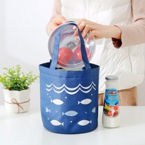 Bento bag to work Hand bag lunch box thick large capacity aluminum foil insulation bag simple rice bag insulation work