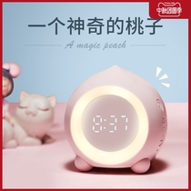 2021 new smart small alarm clock students with children-only girls bedroom dormitory luminous electronic get-up artifact