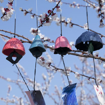 Day Style Cast-iron Courtyard Outdoor Windbell Balcony Monastery Hanging Accessories & Wind Pendant Retro Iron Instrumental Bell Open Bell