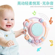 Baby hand clap drum beading toy rattle baby toy children children 0 12 months puzzle baby 1 year old