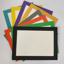 8 Open mounted childrens picture frame photo frame simple picture frame a3a4k paper framed sketch card paper frame work display frame