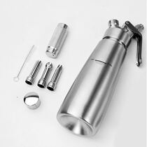 Cream Spray Gun Maker Coffee Snowtop Stainless Steel Home Framed Gun Siphon Bottle Foaming Machine Spray Gun