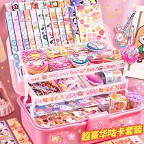 Handmade Diy Birthday Gift Shake Music Skyscraper Eight-tone Box Girls Girl Water Crystal Ball Children Toys