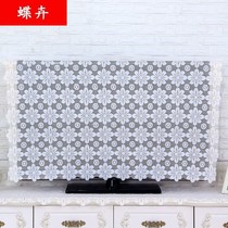Lace TV cover wall-mounted LCD TV dust cloth fabric tablecloth refrigerator cover 32 inch 52 inch 55 inch 55 inch