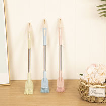 Toilet brush toilet cleaning brush toilet brush toilet brush thickening pole creative extended stainless steel brush