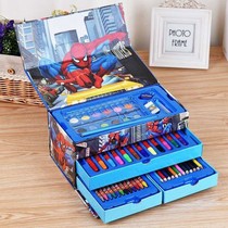 Buy one get one free watercolor pencil crayon pencil washable primary school childrens painting graffiti pen kindergarten childrens suit