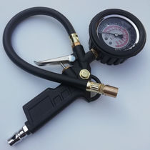 High-precision tire pressure gauge air pressure strap inflatable car tire pressure monitor oil immersion tire pressure gauge air pump