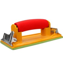 Sand leather frame roller brush putty handheld sand frame set wood frosting Sander wall boutique painter tool