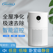 Manleyton negative ion air purifier home indoor portable small table for removing formaldehyde to smoke peculiar smell machine
