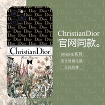 Applicable to Apple 13 Dior Phone Case 12promax Europe and America 12pro luxury 13pro Tide Brand Little Red Book xs